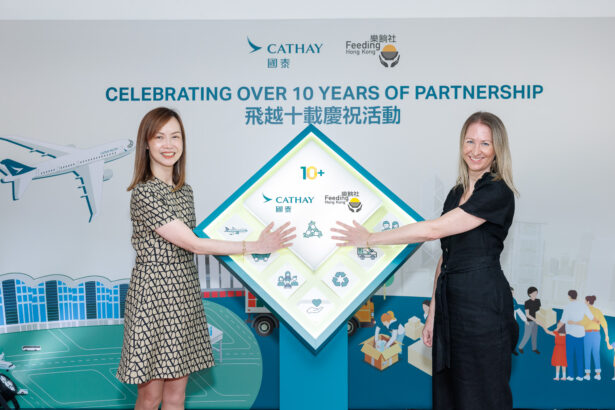 Cathay and Feeding Hong Kong celebrate 10 years of partnership