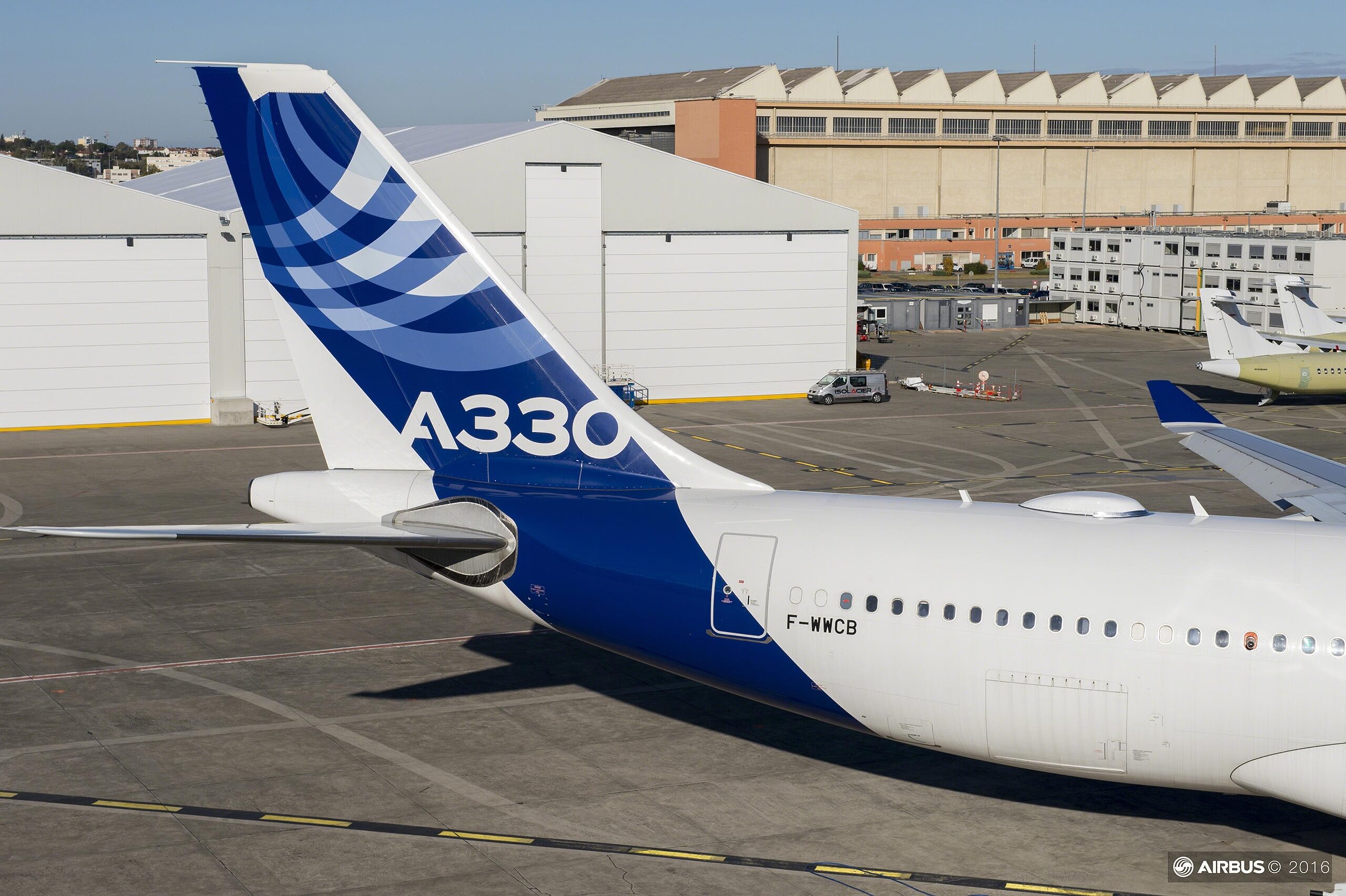 Airbus A330 aircraft wing