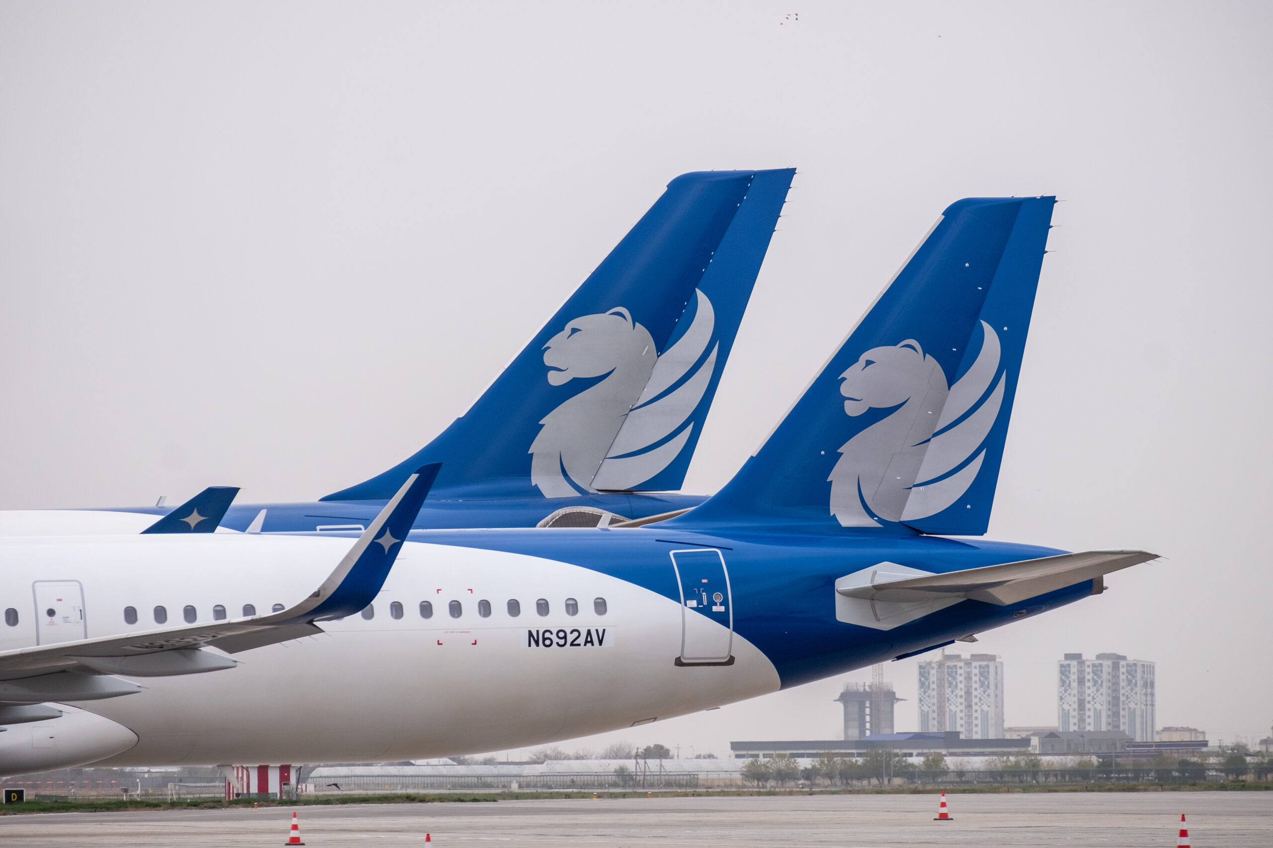 Air Samarkand Empennage