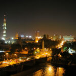 Cairo, Egypt at night