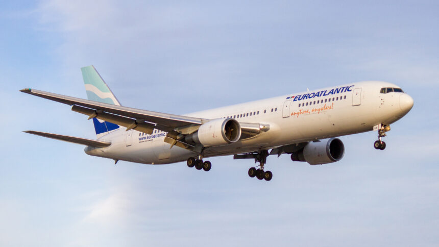 Boeing 768 at Toronto Pearson International Airport