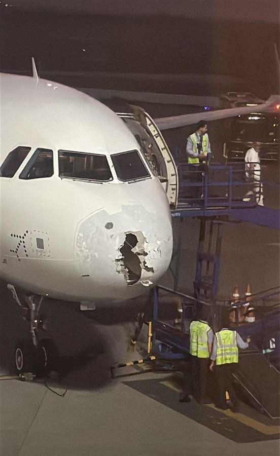 IndiGo A321-251NX, after landing, passengers and crew members were safely evacuated. 