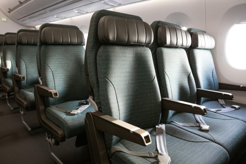A350-1000 economy class.