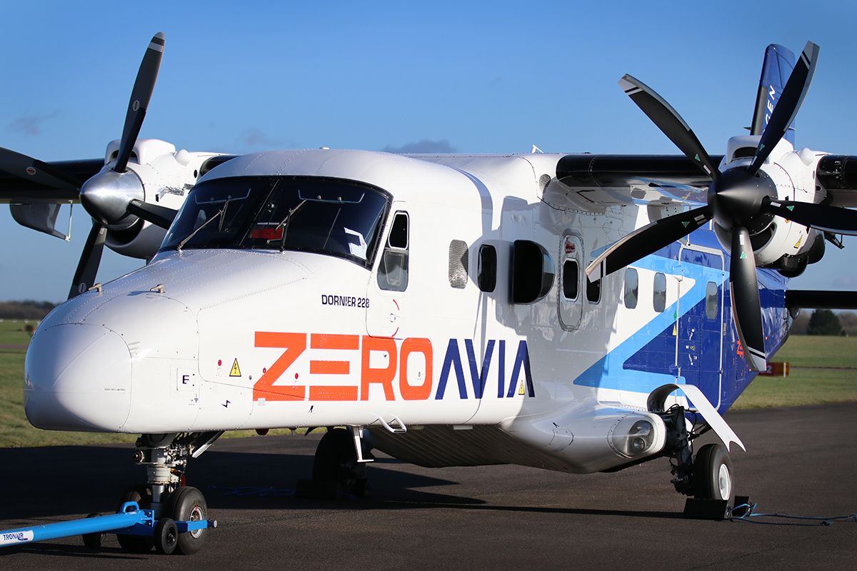 Dornier 228 after flight