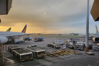 A view of the grounds at NAIA