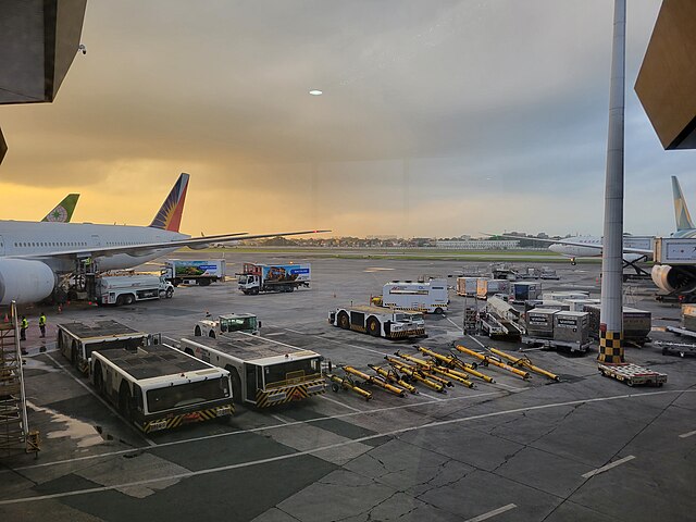 A view of the grounds at NAIA