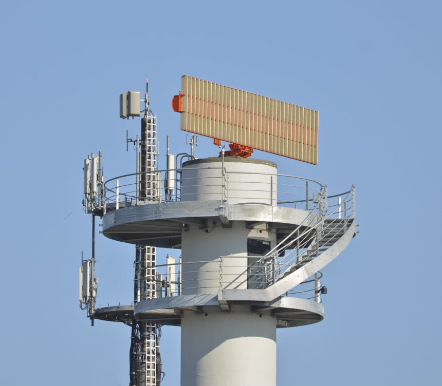 Airport Radar tower