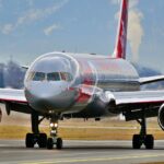 Boeing 757 on the Runway