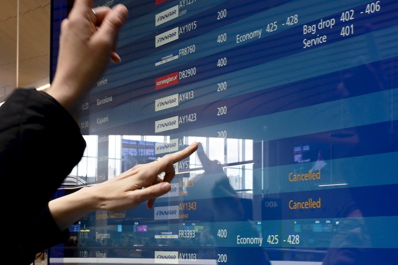 Finnair flights cancelled