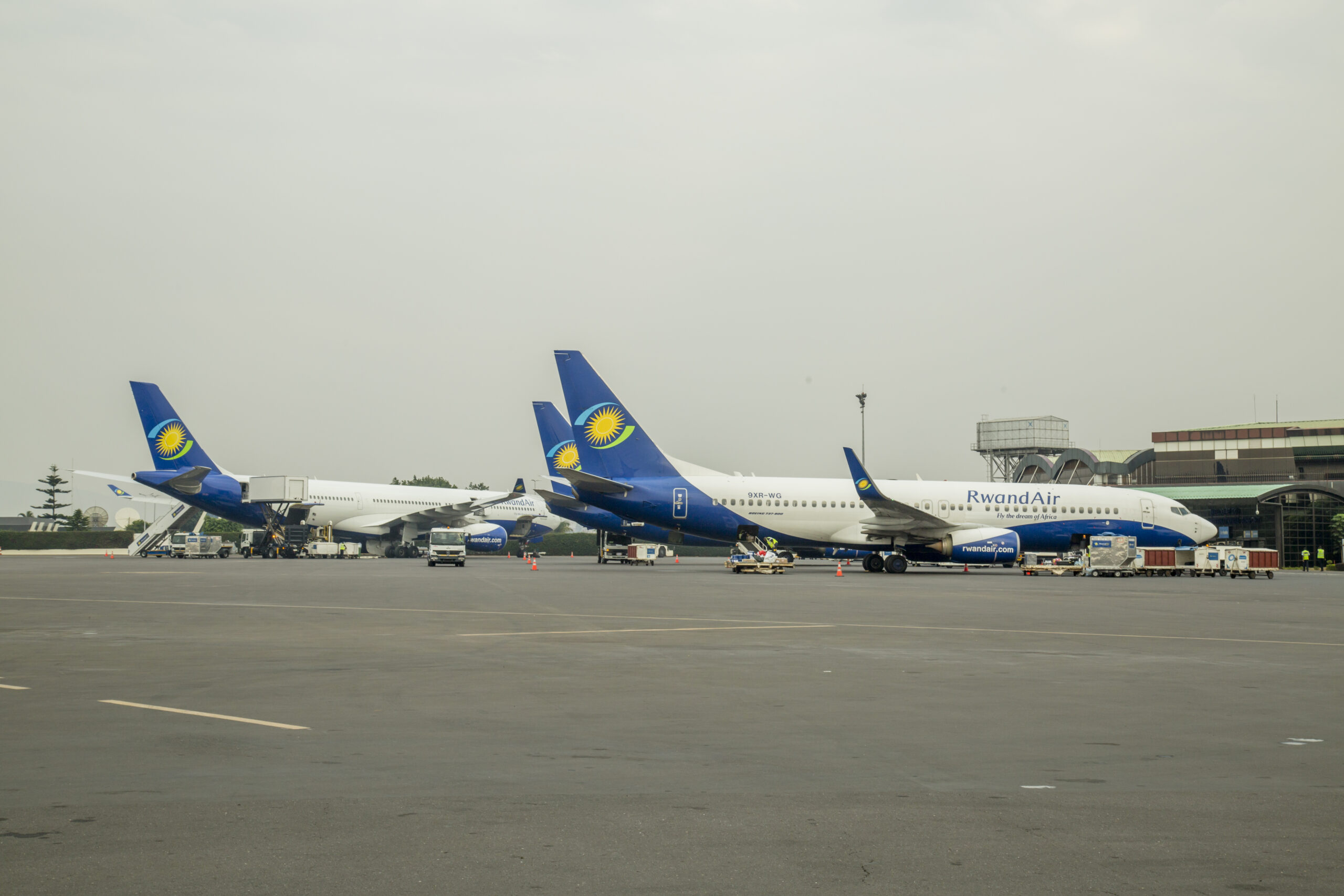 RwandAir fleet