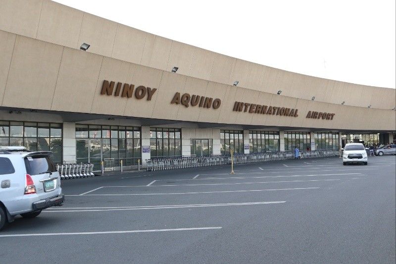 The exterior of NAIA, Manila, Philippines.