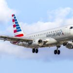 A photo of an American Eagle Airplane