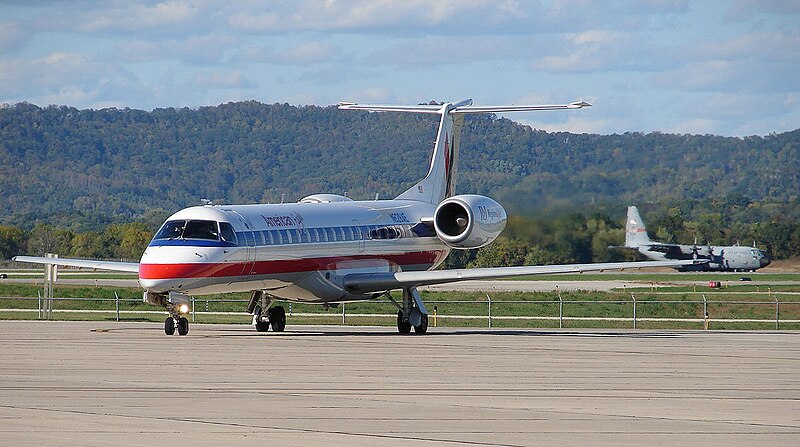 A photo of American Eagle Airlines Airplane