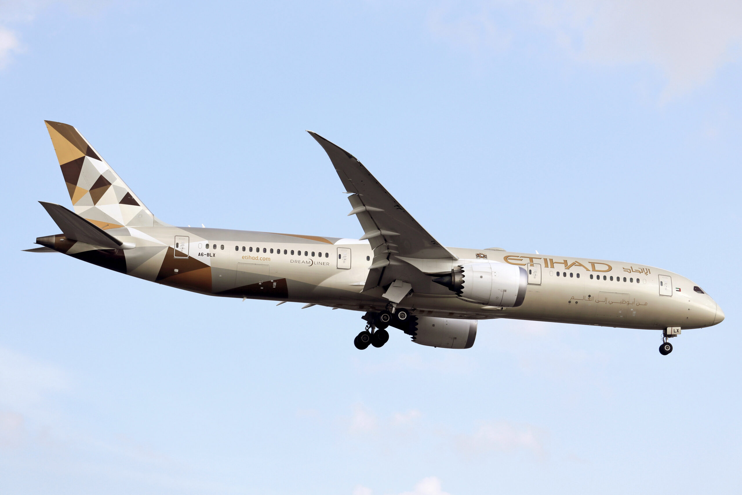 Etihad Airways Boeing 787 Dreamliner