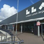 Entrance to London Luton Airport