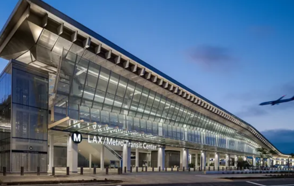 LAX Metro station