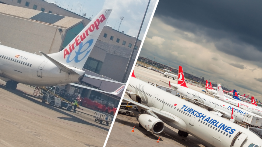 Turkish Airlines and Air Europa