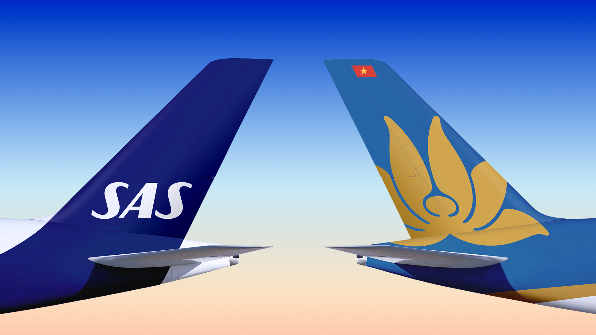 Scandinavian Airlines (SAS) and Vietnam Airlines partnership