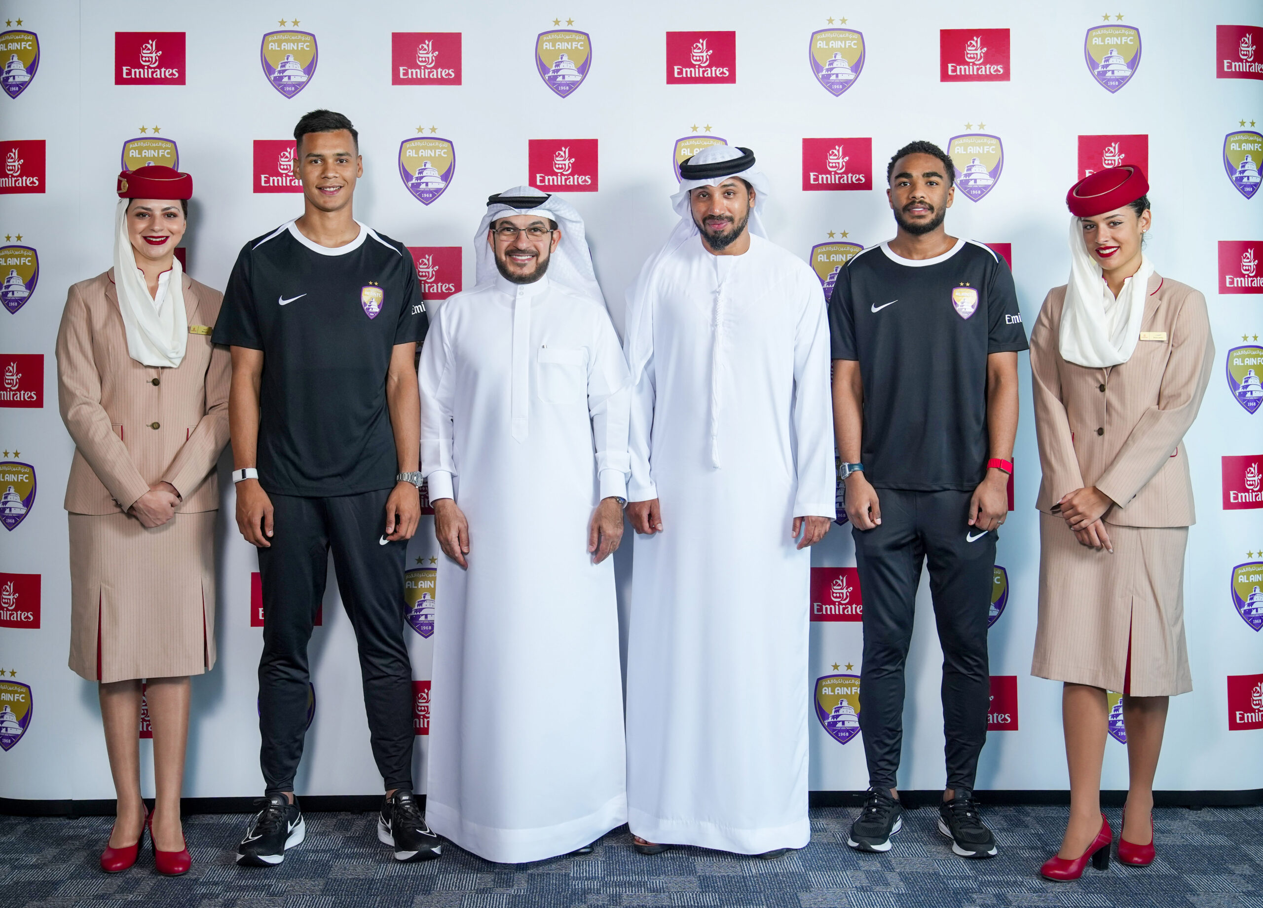 Emirates, an official partner of Al Ain FC.