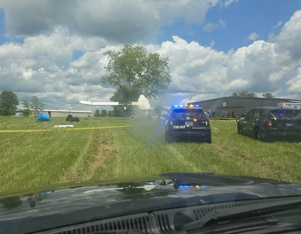 Emergency crews onsite