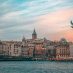 View of the Galata Tower from the Bosphorus