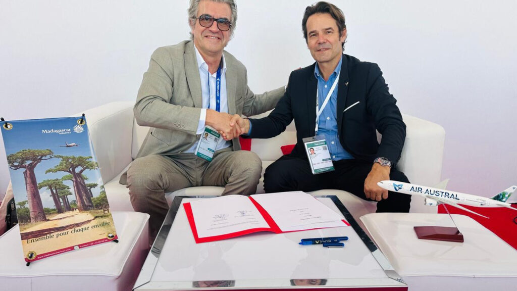 Codeshare agreement between Madagascar Airlines and Air Austral 