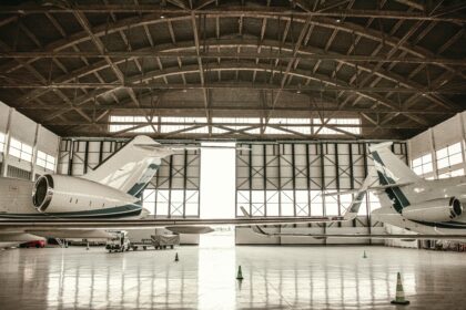Aircraft in hanger to show massive backlog in aircraft deliveries