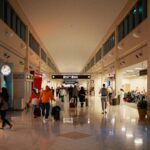 People inside the airport
