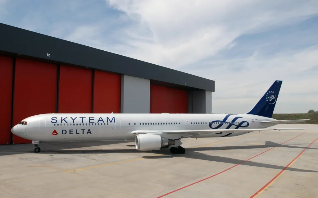 SkyTeam aircraft