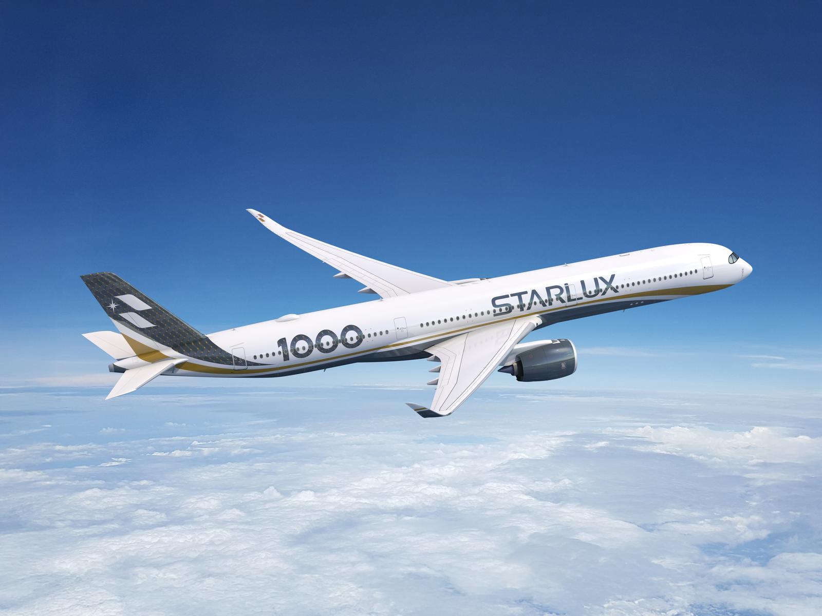 STARLUX’s new livery for its A350-1000 fleet © Airbus SAS 2025