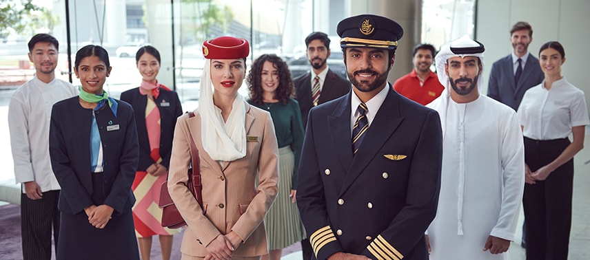 Emirates Group staff
