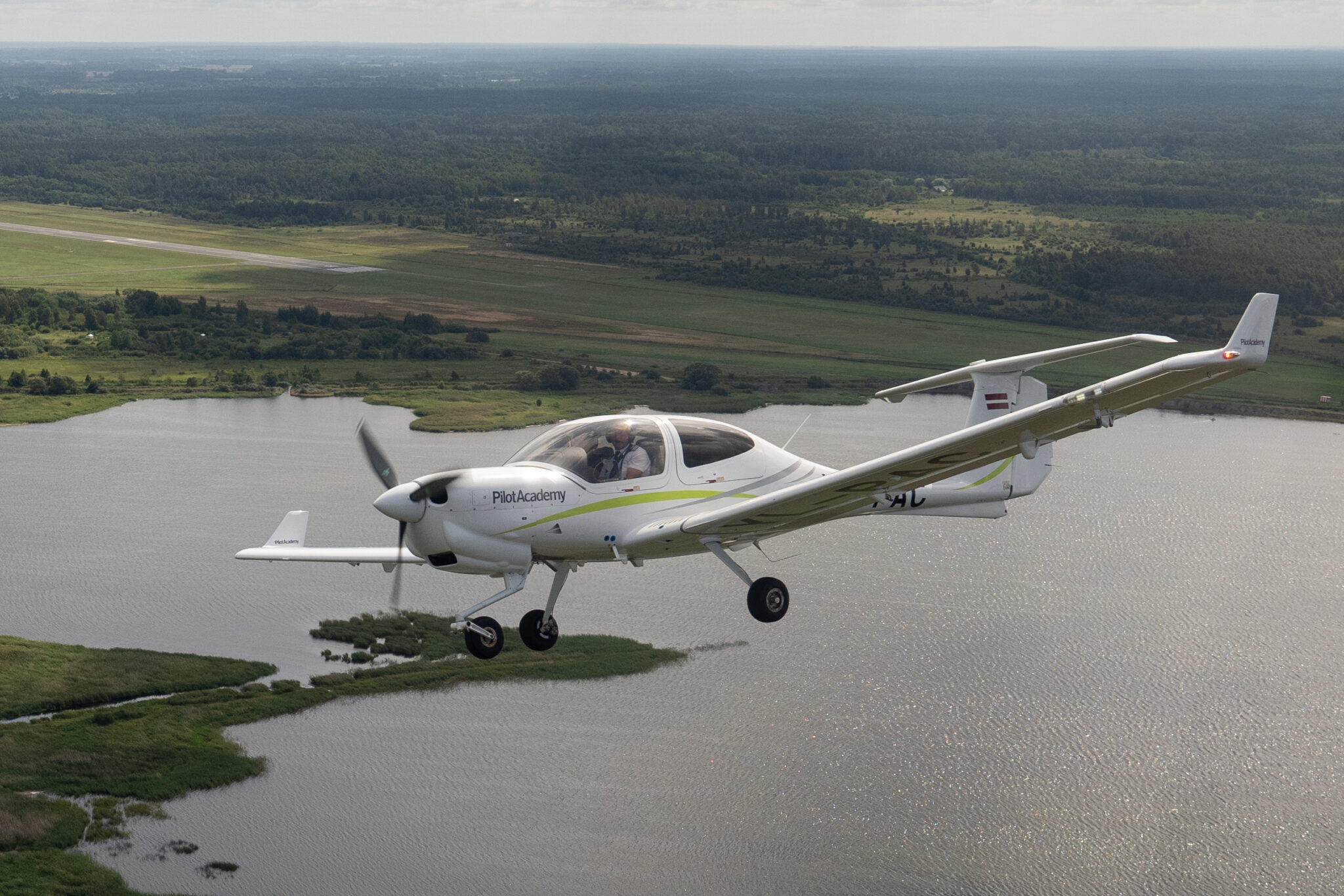 airBaltic Pilot Academy aircraft