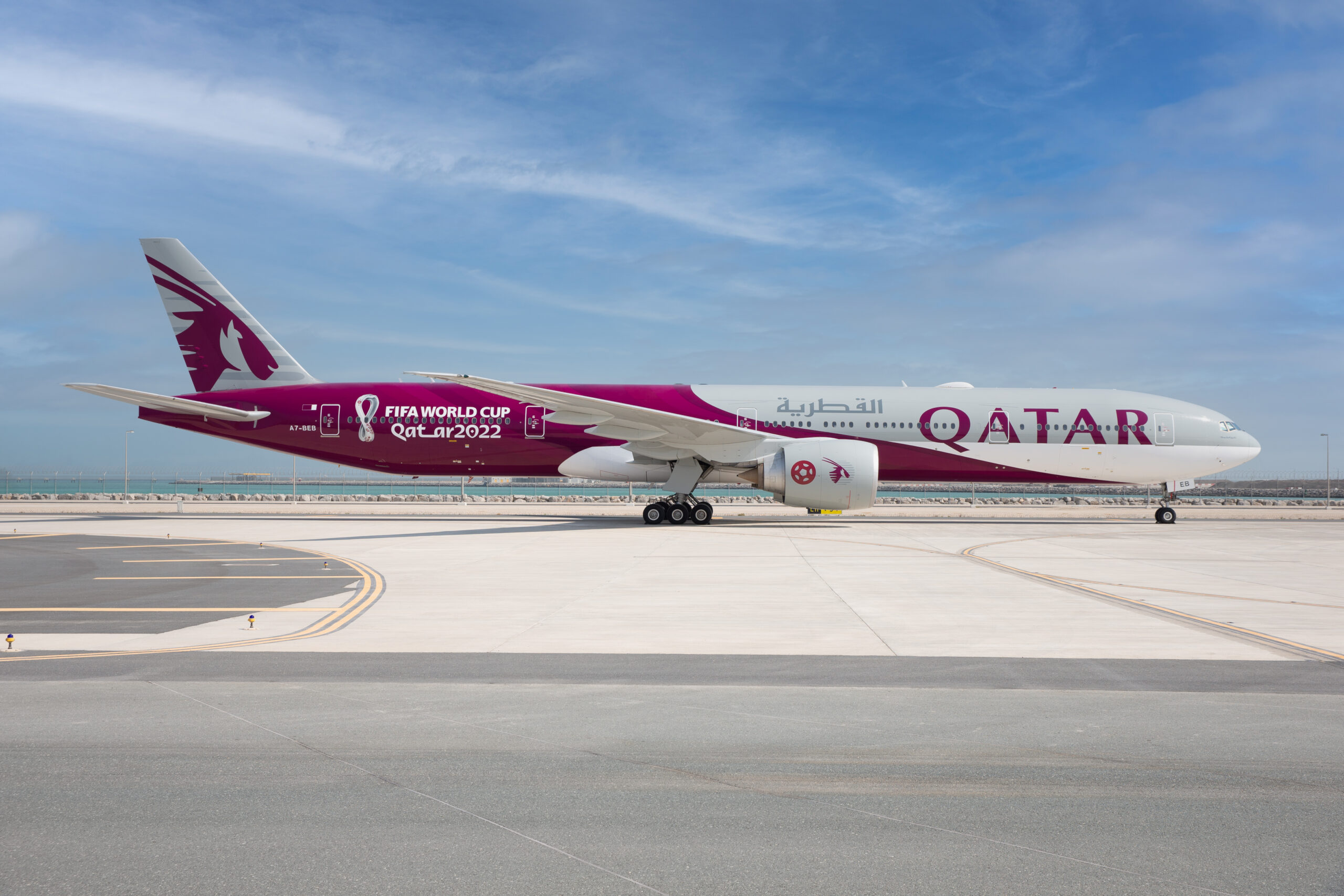 Qatar Airways sponsorship Aircraft