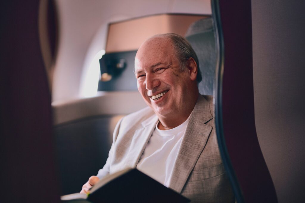 Hans Zimmer on-board Qatar Airways aircraft
