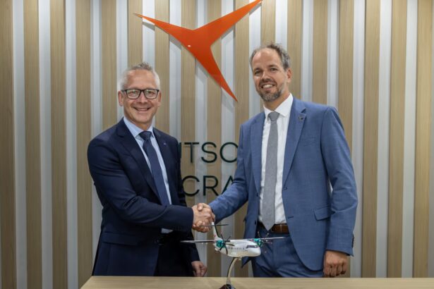 Volker Fuchs (Company Owner & Group CEO of TEST-FUCHS) and Nico Neumann (CEO of Deutsche Aircraft)