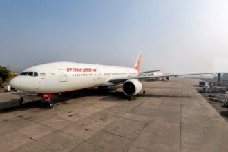 DGCA orders checks on all Boeing aircraft in India. This is an image of Air India B777-200LR