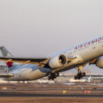 Air Canada Boeing 777 taking off