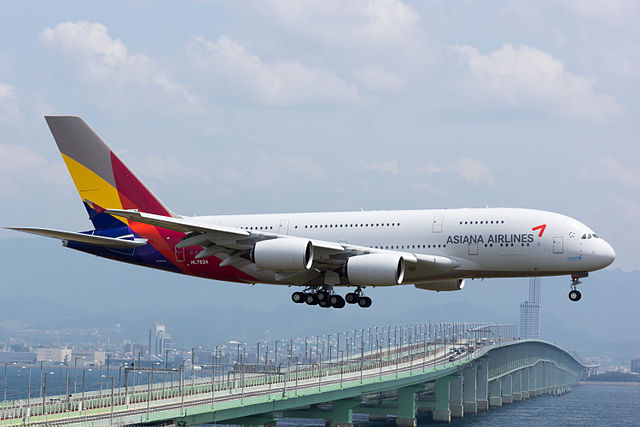Asiana Airlines' A380