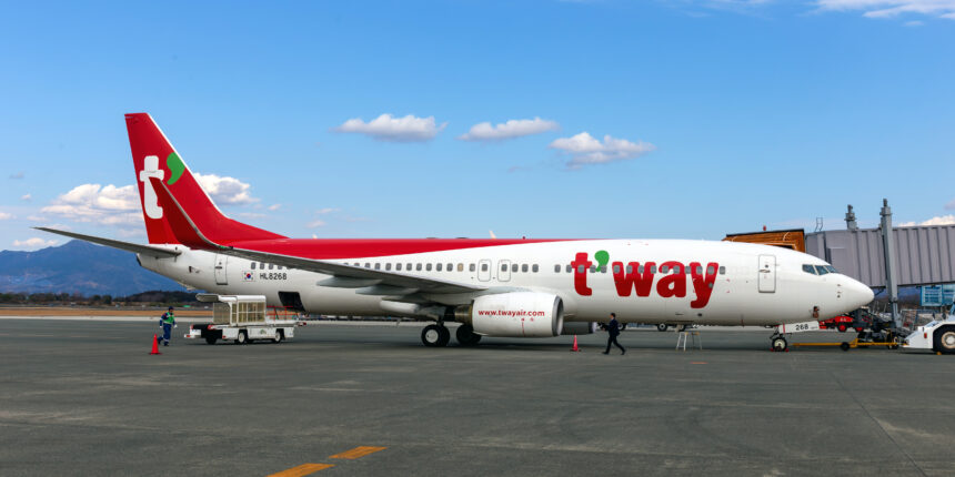 T'way Air aircraft