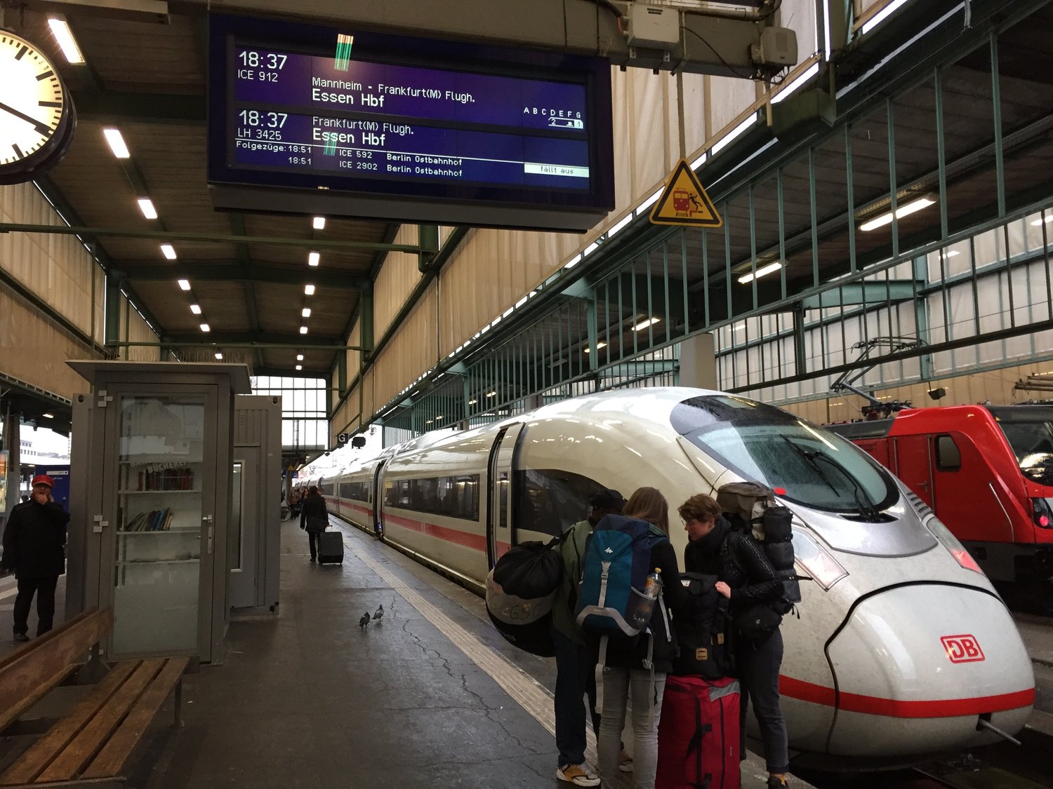 Train at Frankfurt 