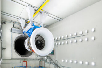 Rolls-Royce Trent 1000 TEN Engine on N3 Testbed