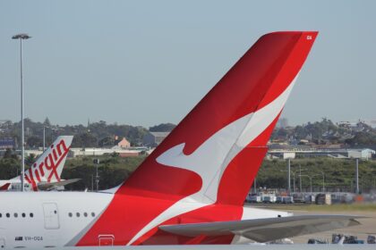 Qantas Airways aircraft tail