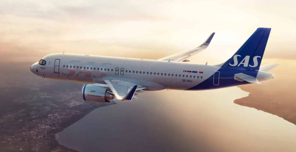 SAS aircraft 