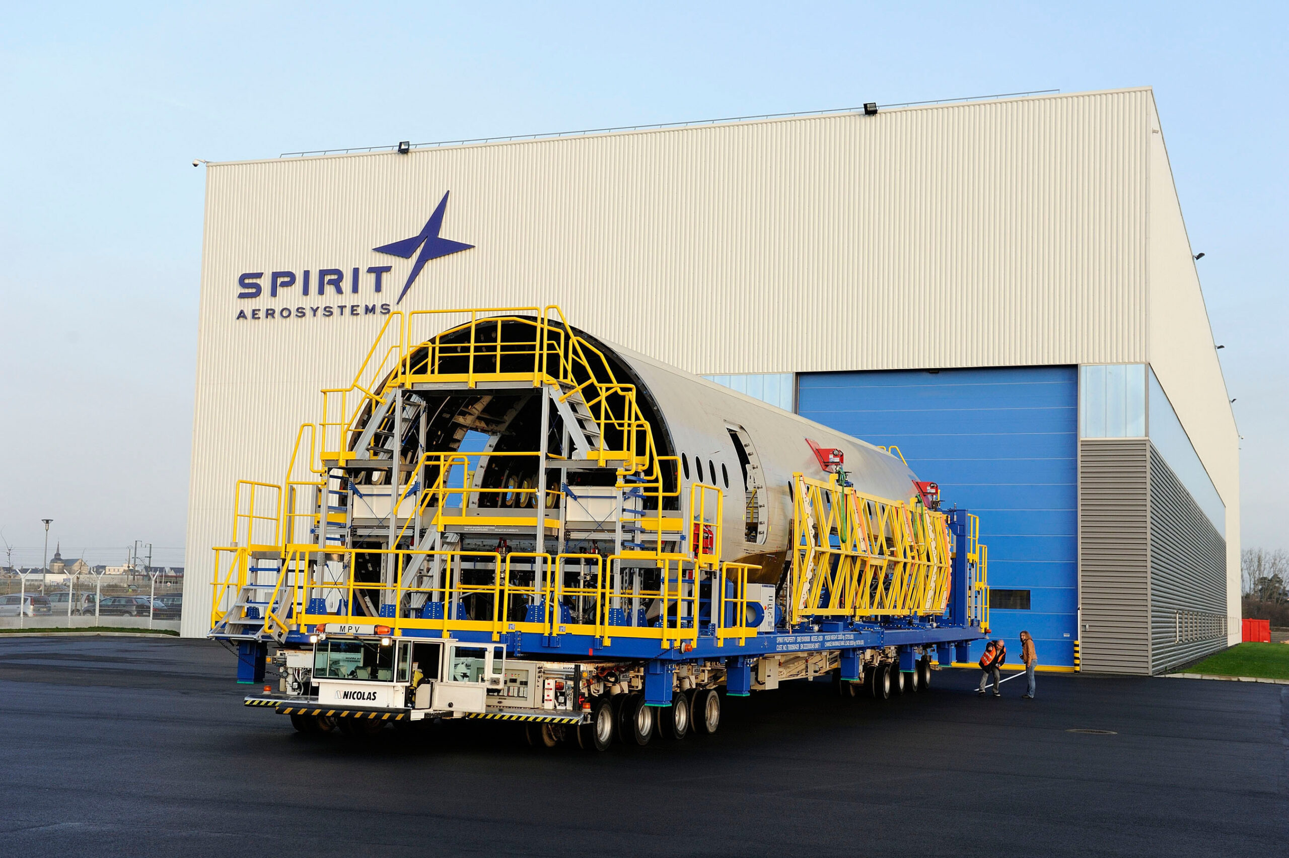In January 2012 Spirit AeroSystems delivered its first Airbus A350 XWB composite center fuselage section (Section 15) to Airbus in St-Nazaire, France. The assembly was manufactured at Spirit's Kinston, N.C., facility and shipped to the company's newest plant in France, where it was assembled and delivered to Airbus. Spirit also designs and produces the composite wing spar and wing fixed leading edge for this program.