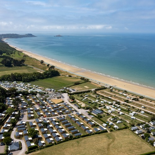 Campsite by French Coast