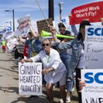 Air Canada flight attendant's strike