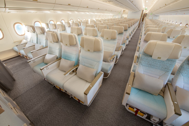 Emirates announce their recent layering of new retrofitted Airbus A320's and Boeing 777s which feature new premium economy cabin's on an additional four routes.
