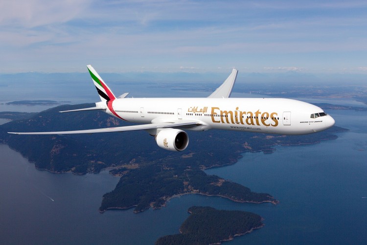 Emirates Boeing-777 with Premium Economy Cabin