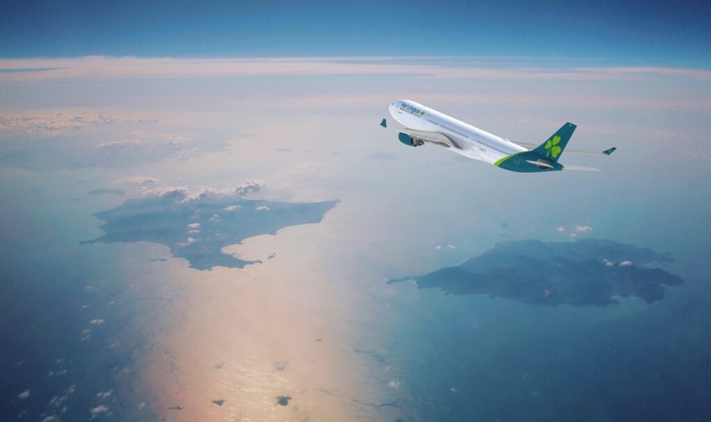 Aer Lingus Airline new mobile app interface
