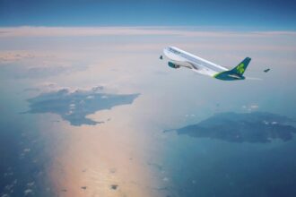 Aer Lingus Airline new mobile app interface.